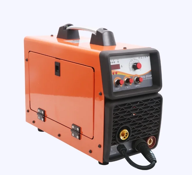 Single Phase Mini Mig Welding Machine Co2 Mma/tig/mig Mag 200a Pulse Igbt Mig Welding Machine