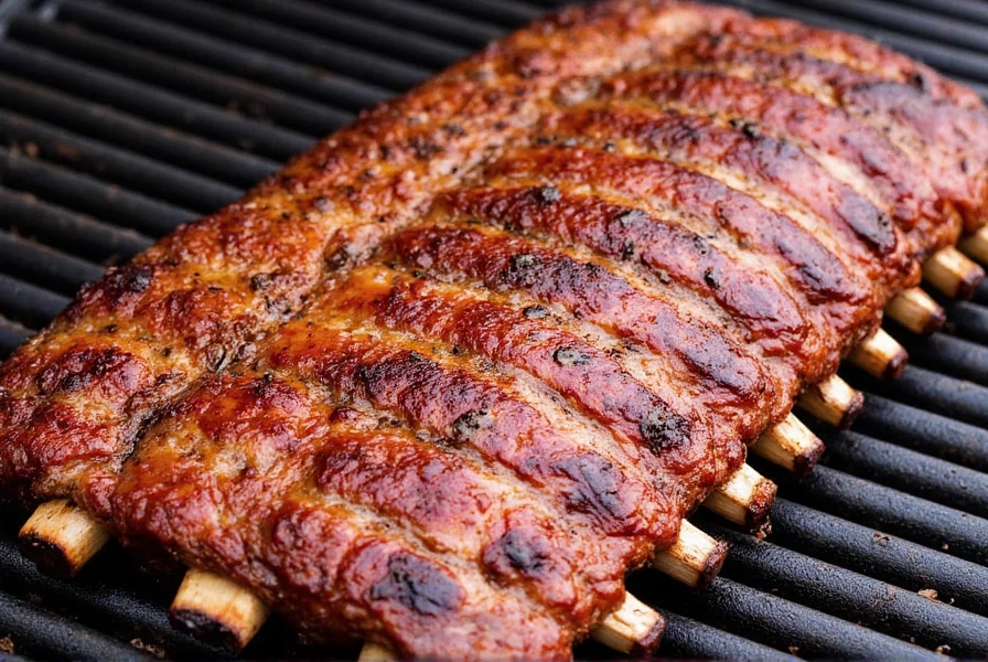 Rubs and sauces paired with different smoked ribs