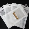 High quality waterproof mobile phone case shell bags packaging bag zipper bag for iphone cases 5.5 inch mobile phone