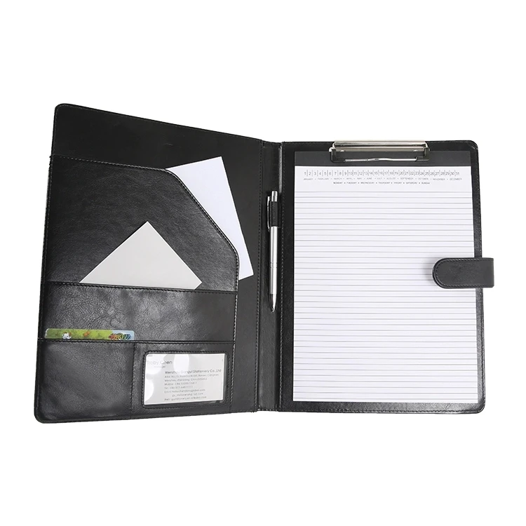 High Quality Leather Expandable Magnetic File Folder - Buy Magnetic ...