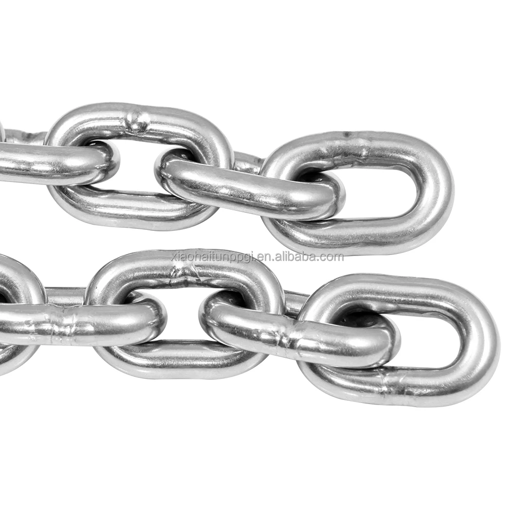 

Anchor Chain Little Dolphin 316/304 Stainless Steel Silver Connect CE Certification Gold Anchor Chain Collecting Plate 5 Meters