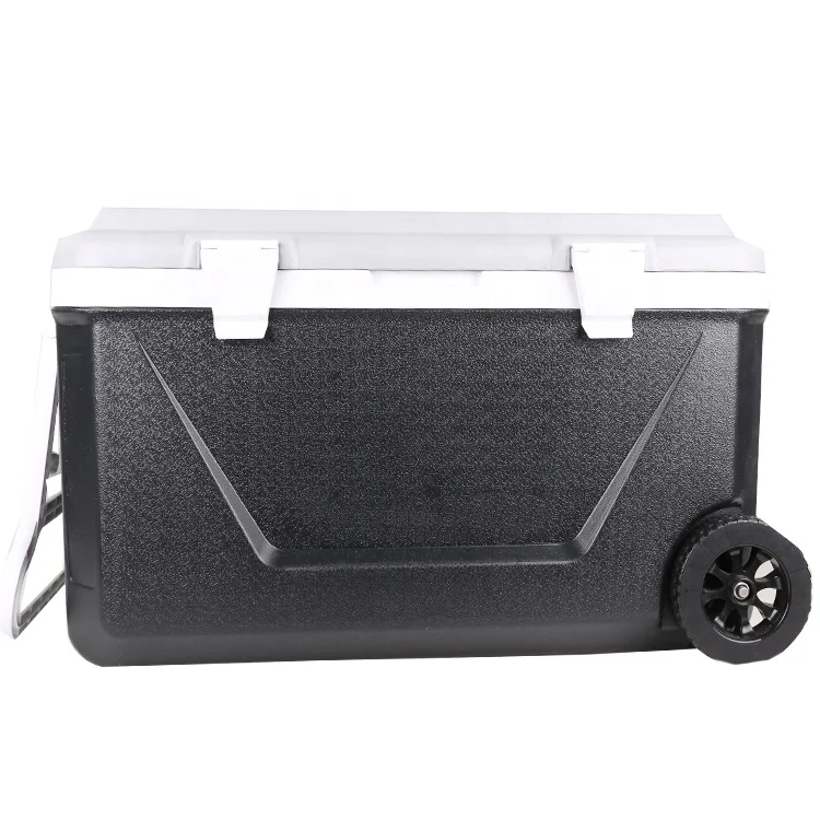 

45L portable medical cool box with wheels, Accept customized logo