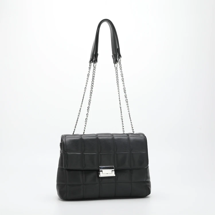 

EM1066 New fashion top quality soft leather sling bags custom luxury purse handbags for women