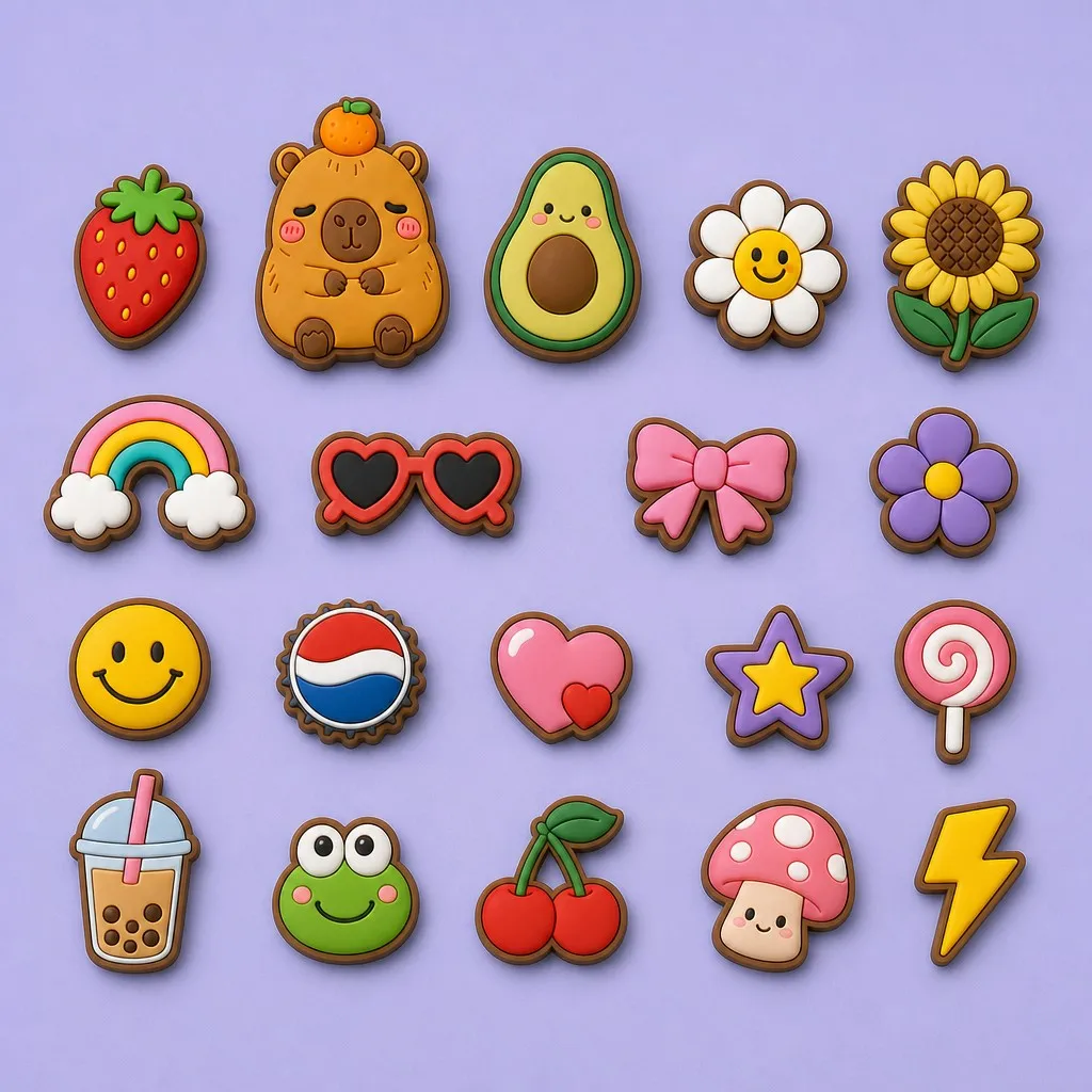 Full charm design library laid out as a coordinated collection