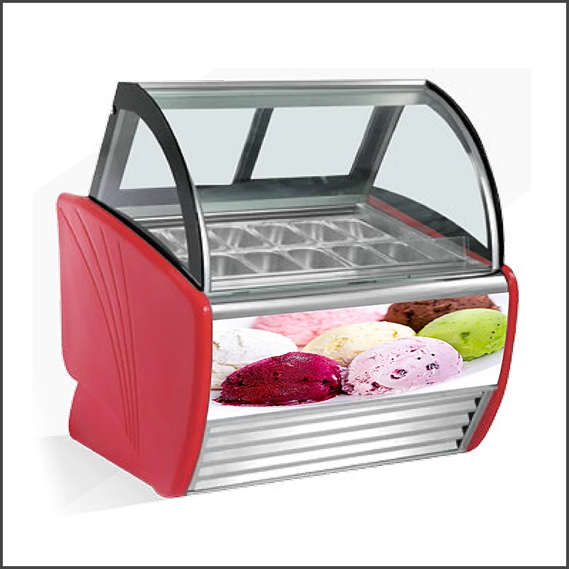 ice cream freezer black