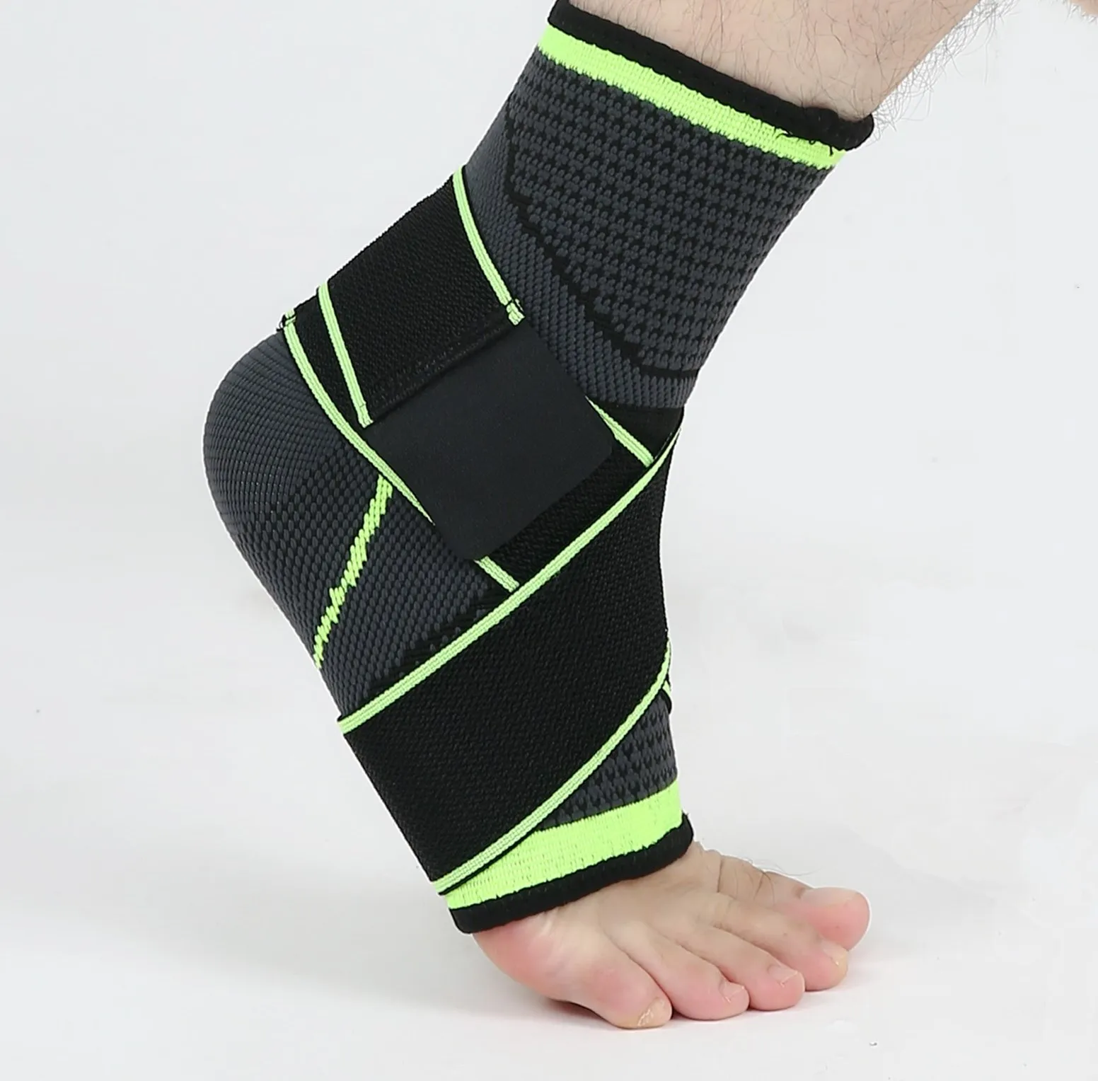 

Ankle Sprain Brace Foot ankle support adjustable brace wrap for protect ankles, Orange&green