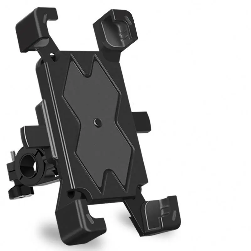 

Bike frame mount phone holder REKmk bicycle motorcycle phone mount, Black