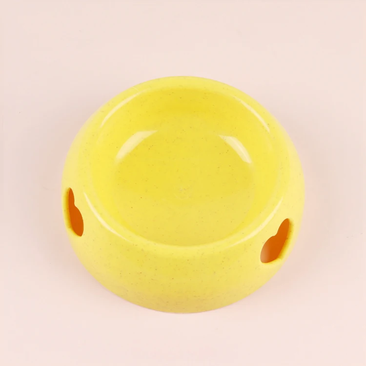 

Factory Wholesale All-Season Safe Materials Dog Water Bottle Dog Feeder Round Bowl With Heart, Picture
