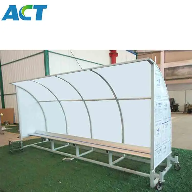 

4 meter long portable soccer dugout, substitute player bench of Guangzhou PY-LD-4