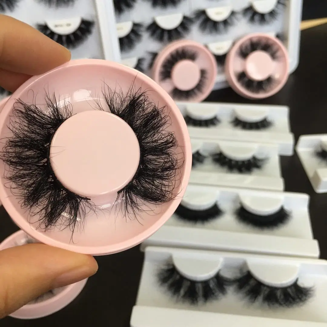 Strips 3d faux les cils wispy classic strip vendor wholesale full strip mink eyelashes 25mm-30mm eyelashes lashes natural