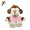 2019 Customized colorful stuffing soft toy monkey plush as presents for girls