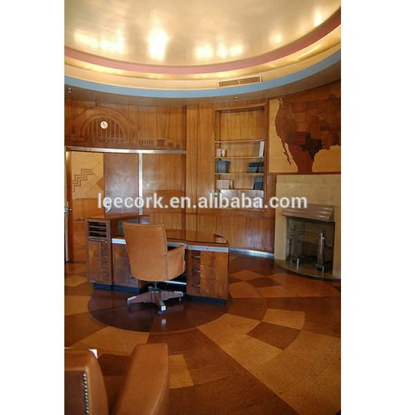 
4mm Cork Glue Down tiles, heat and sound insulation, for floor covering - CT049 