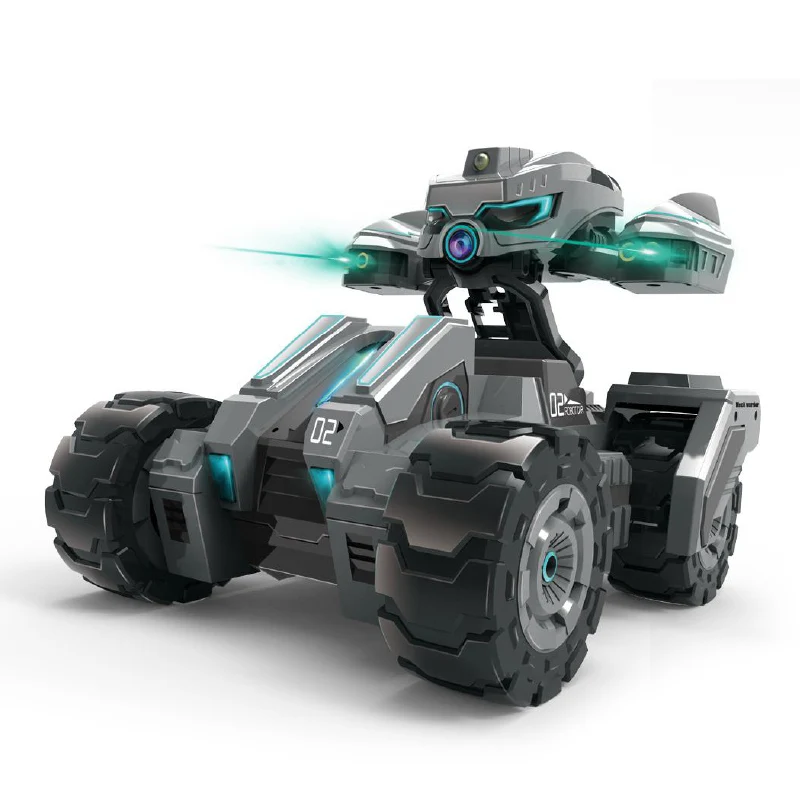 

FINECO FX-102 Scout App Control Scout Robot Car WIFI Ar Games Mech Warrior Interactive Battle Game Night Vision HD Camera Car To