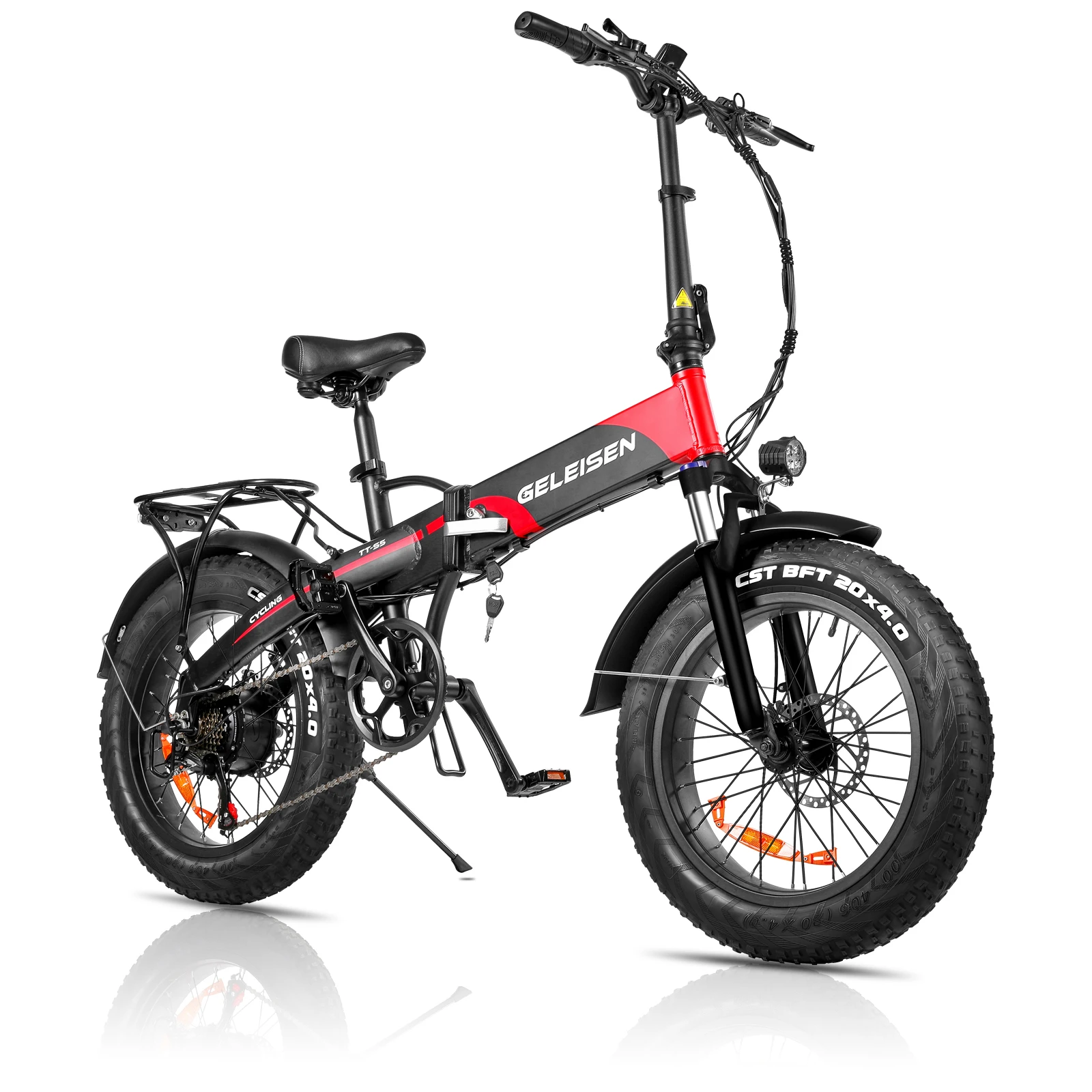 

Electric Bike for Adults 4.0 Fat Tire E-Bikes with 48V 14ah Hidden Removable Lithium Battery 48V 500W Motor 7-Speed Bicycles