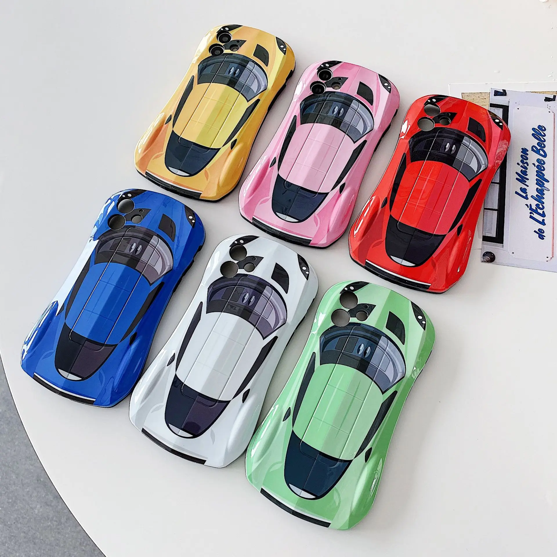 

Tecno mobile phone case cover Luxury sports car phone case 6 colors For iphone 12Promax 11 XS XR 8Plus cases