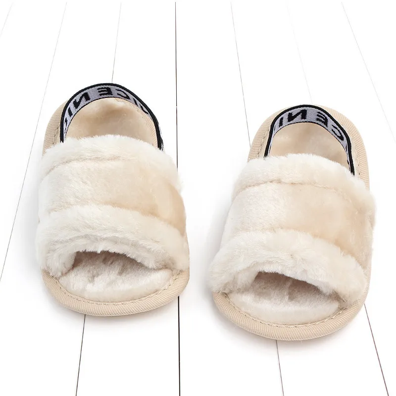 
Baby sandals walking shoes 0-1-year-old baby shoes comfortable fashion wool shoes 
