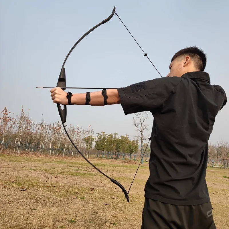 

New design black hunter takedown bow professional recurve bow for left hand and right hand