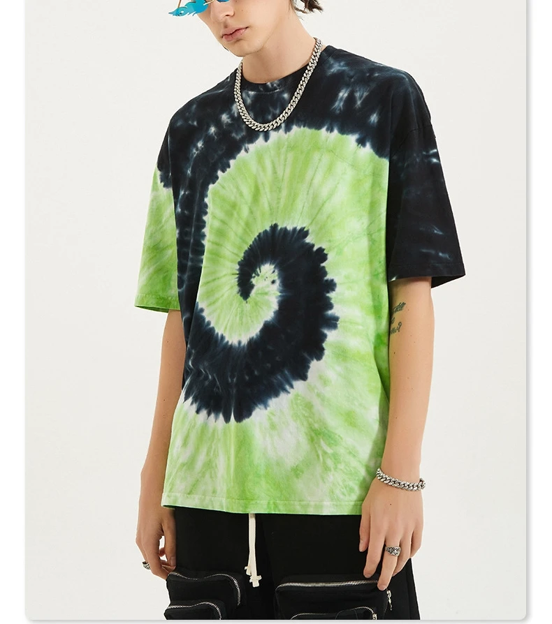 

suppliers custom 300gsm plain t-shirts cotton 100% oversize tie dye men tshirts branded, Customized color
