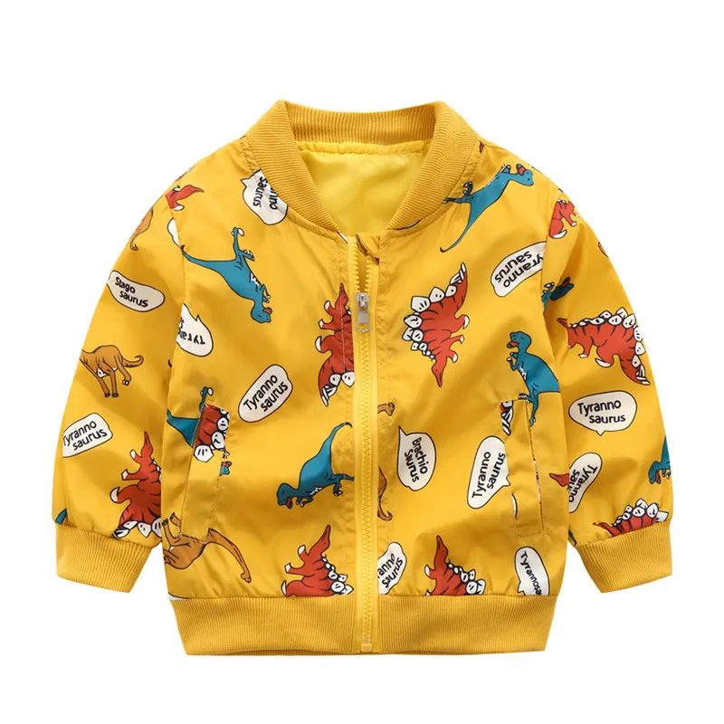 

Children's Jackets Boys Jackets Spring Baby Cartoon Windbreaker Kids