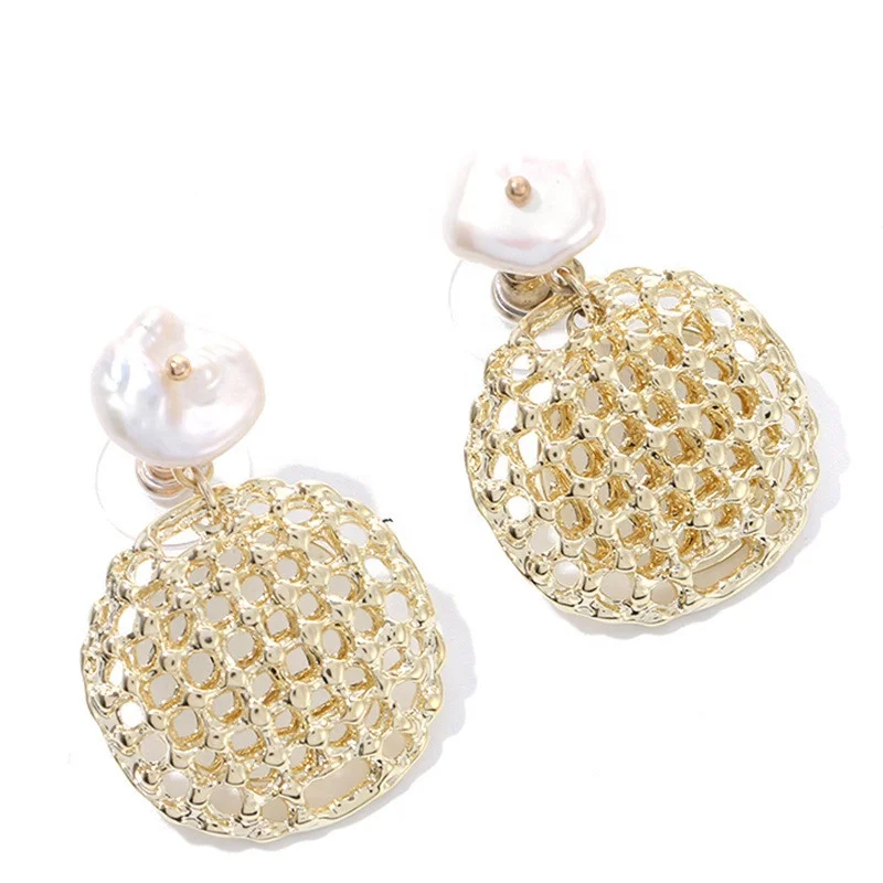

Gold Earrings Fruit Shape Compact Cute Style Light Summer Beach Personality Decoration Girl Satisfaction Gifts
