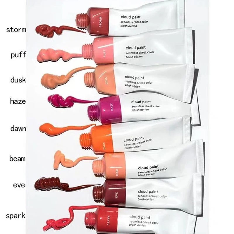 

Hot Selling high quality private label glossier cute pink liquid blush, 10 colors