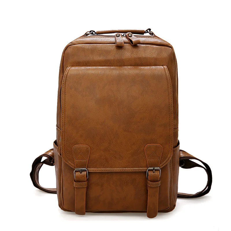 

OEM Factory Price Custom Travel Computer Portable School Leather Bag Laptop Backpack