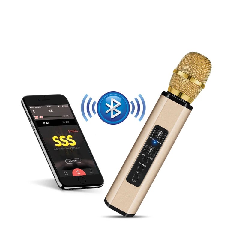 

Wireless Kids Karaoke Microphone with Speaker for Home Party KTV Music Singing Playing