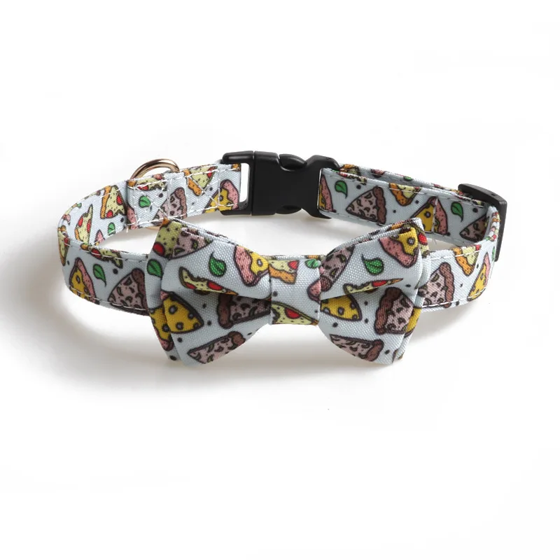 

High-End Classic Luxury Pet Gifts Bow Bowknot Pet Cat And Dog Collar Dog Cat Accessories Training Dog Collar, Optional