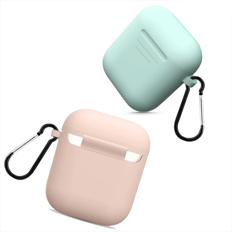 

Headphone Cases Silicone Protective Shockproof Wireless Charging For Airpod 1&2