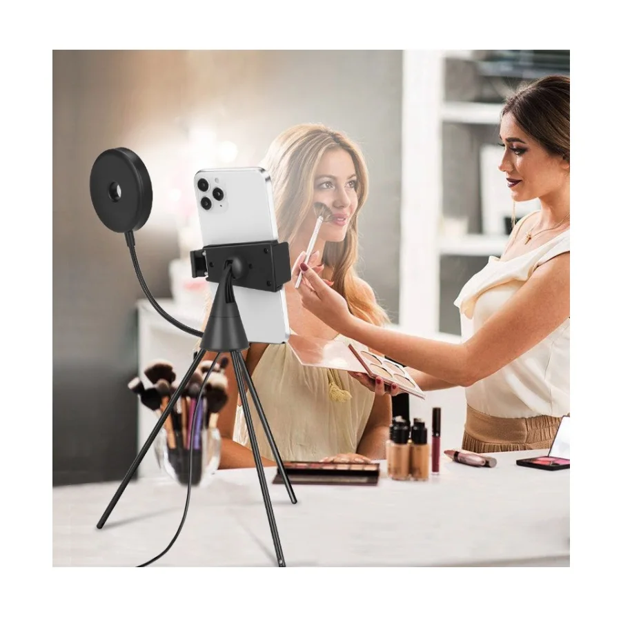 

Popular Portable Led Beauty Ring Light Smart Phone Selfie Light Female Makeup Live Self-timer Artifact Fill Light