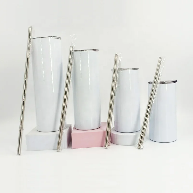 

Factory direct sublimation tumbler 20oz with straw and brush