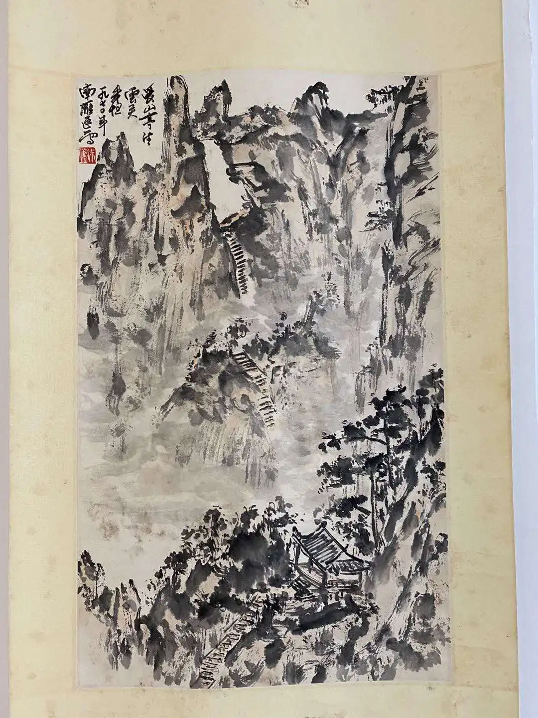 Handmade Original Famous Ancient Traditional Canvas Wall Art Watercolor Landscape Chinese Painting - Buy Chinese Painting,Traditional Chinese Painting,Watercolor Painting Product On Alibaba.com