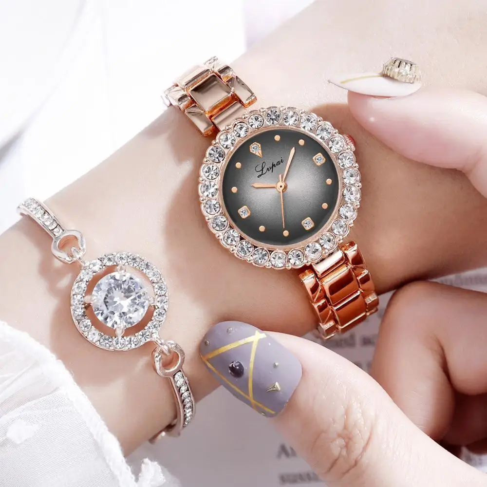 

new set bracelet watch two-piece classic classic bracelet watch ladies watch wholesale
