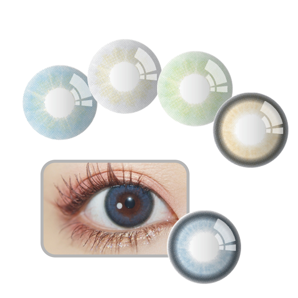 

New fashion contact lenses Beauty soft circle daily color contact lens, Blue