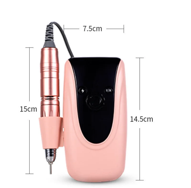 

Nail Drill 35000rpm portable professional Electric manicure pedicure set For nail File nail drill machine, Customer required