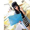 Latest Women Bag Neon Purse Cheap Wholesale Ladies Hollow Pu Leather Shoulder Evening Clutch Envelope Messager tote