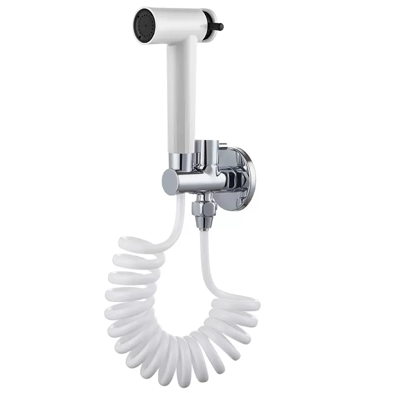 Homedec HD-B010 ABS Plastic Stainless Steel Modern Wall-Mounted 2 Mode Eco-Friendly Bidet Spray Shower Handheld Bidet Sprayer