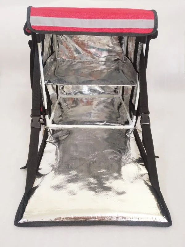 
Big waterproof Thermal motorcycle bike backpack food delivery bag 