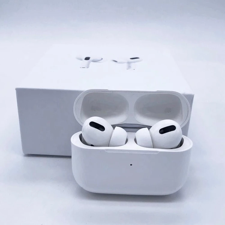 

Top1 Quality Airoha Chip Serial Number TWS Earphone Air Pro 3 Pods ANC Wireless Earphone Headphone With Original Logo, White