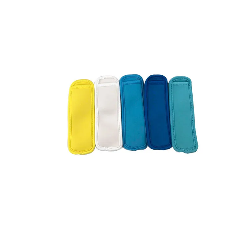 

Hot Sell Neoprene Ice Block Cooler Ice Pole Sleeve Ice Lolly Holder, Customized color