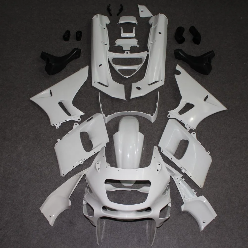 

2021 WHSC Wholesale Fairing Kit ABS Plastic For KAWASAKI ZZR400 2008 Motorcycle Cover Body With Un-Painted, Pictures shown