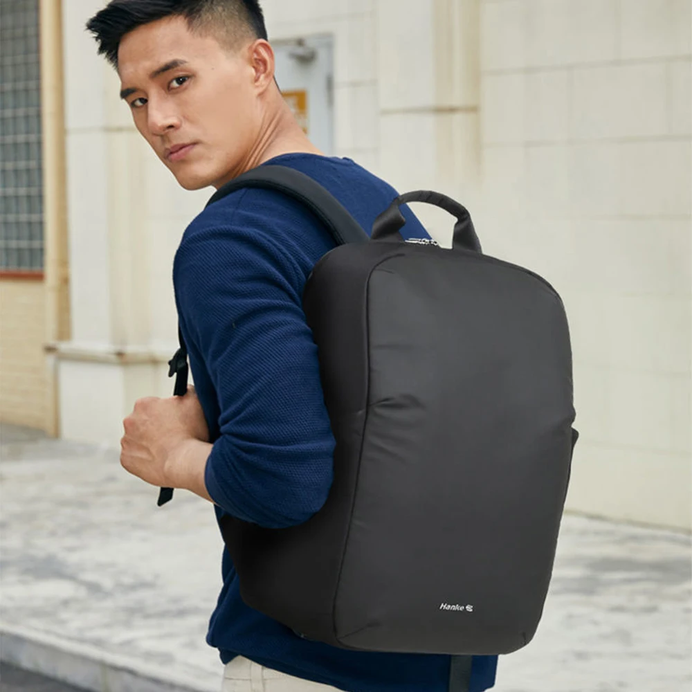 

Hanke lightweight bag mochilas polyester travelling backpack college school bag laptop backpack for men and ladies