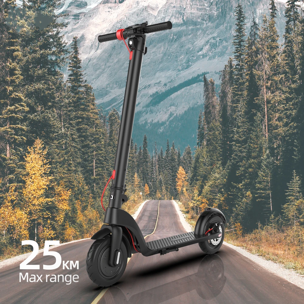 

X7 Foldable 2 Wheel Electric Scooters Motor Elektric Trendy 10 Inch Battery Power Electric Scooter