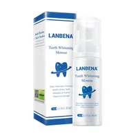 

LANBENA Teeth Whitening Mousse Toothpaste Dental Oral Hygiene Remove Stains Plaque Teeth Cleaning
