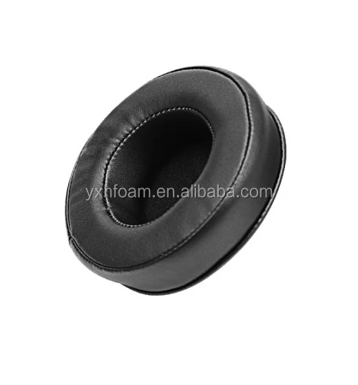 

Free Shipping 110mm Earpads Replacement Foam Ear Pads Cushions Thicker Round Ear Pad for Sony AKG and Sennheiser headphones, Black