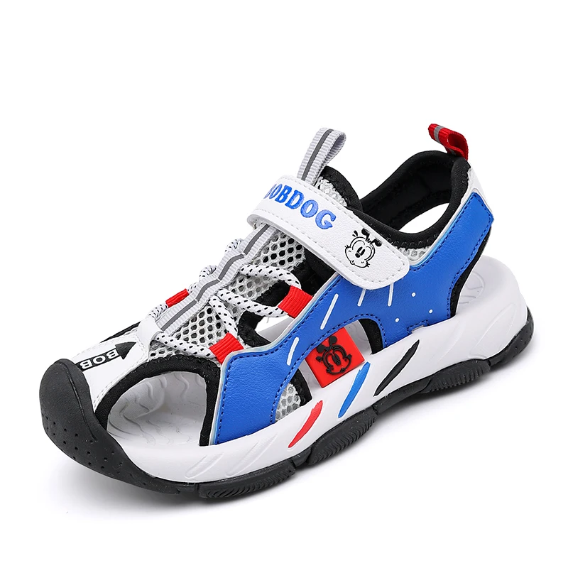

Leather Sandals Children Sandals Shoe Pattern Closed Toe Kids Strap Unisex Key Anti Heel Girl Style Outdoor Rubber Environmental