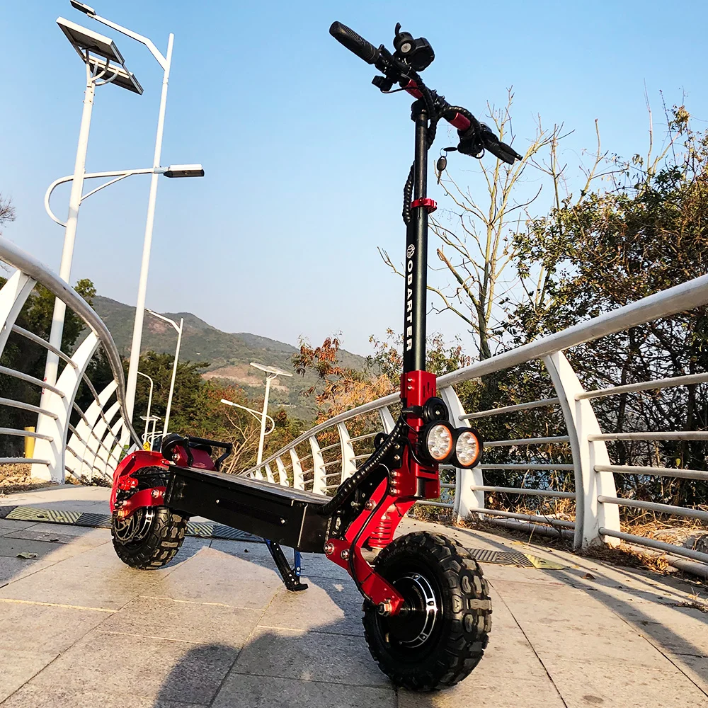 

2400W big wheel 48V 21Ah electric scooter EU USA warehouse OBARTER off road electric scooter