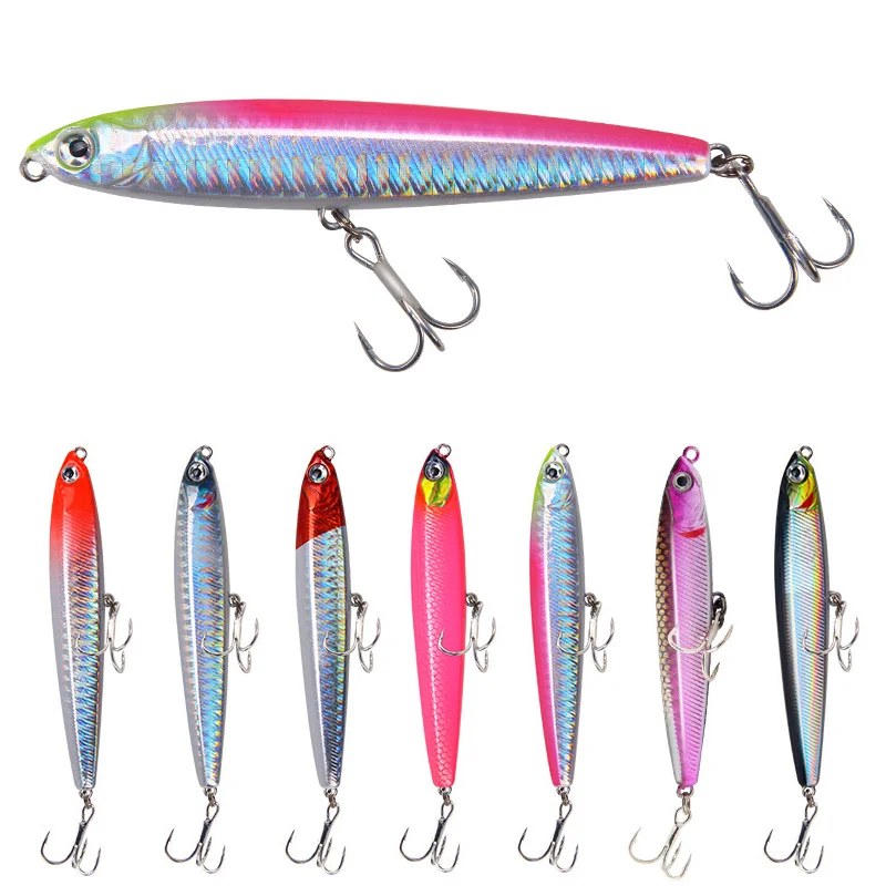 

Fishing Lure Weight 10g 14g 18g 24g Luya 8cm 10cm Pencil Lure, 7 colors