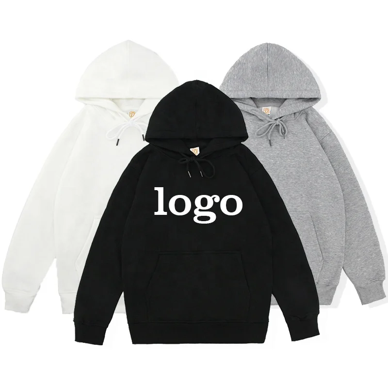 

2021 New Design Custom Logo Unisex Hoodies Men's Hoodies Wholesale 100% Cotton Hoodies