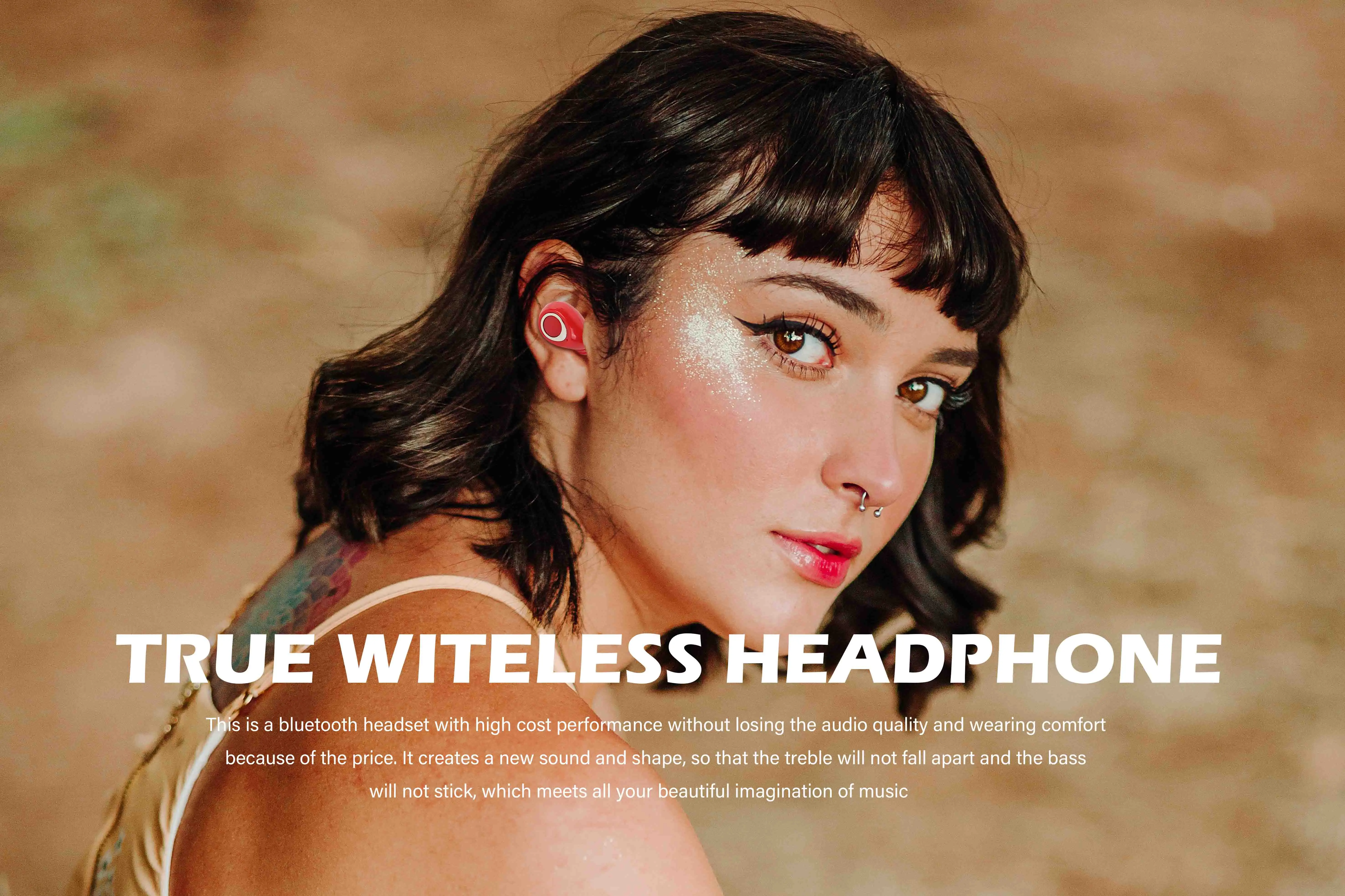 free shipping i12 tws earphone bt5.0 wireless earbuds for phone - ANKUX.COM